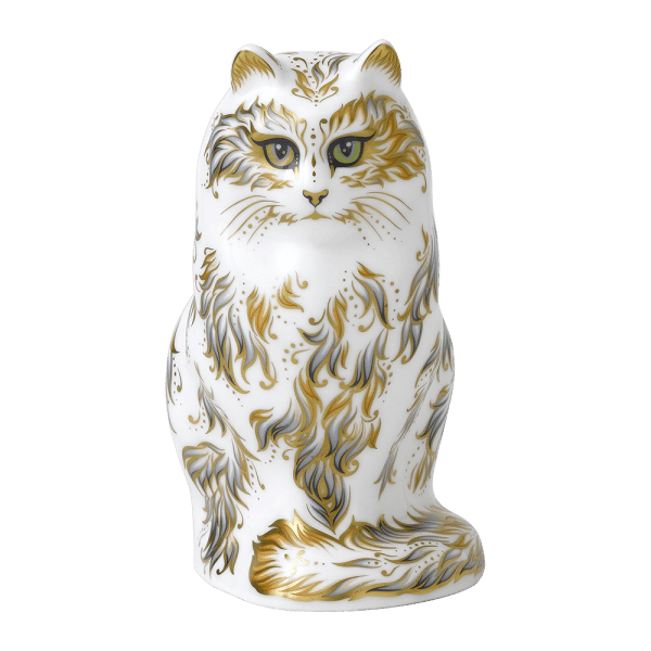 Fine bone china paperweight fifi cat