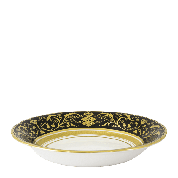 Regency Black Fine Bone China Tableware Bowl