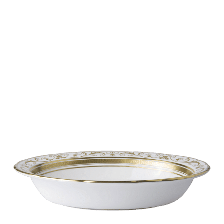Regency White Fine Bone China Tableware Open Vegetable Dish
