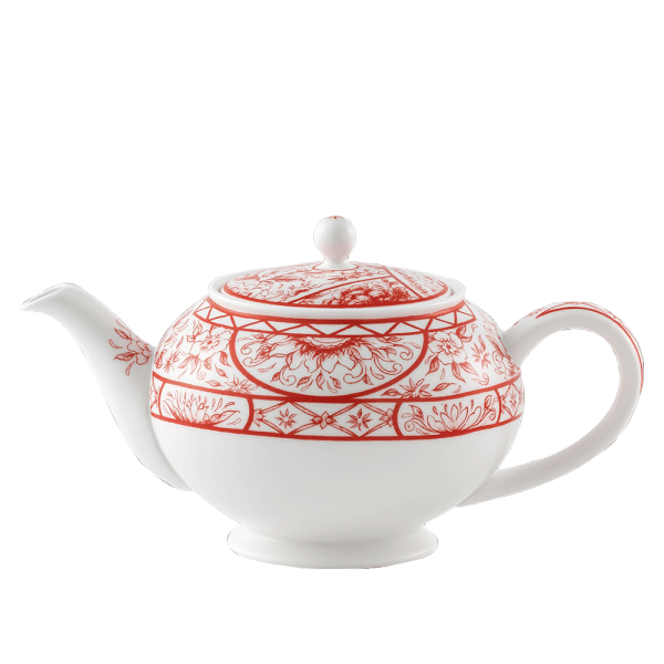 Victorias Garden Fine Bone China Teapot