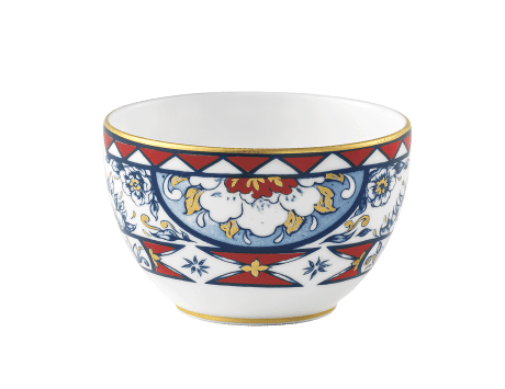 Victorias Garden Blue and Red Sugar Bowl (250ml) Product Image